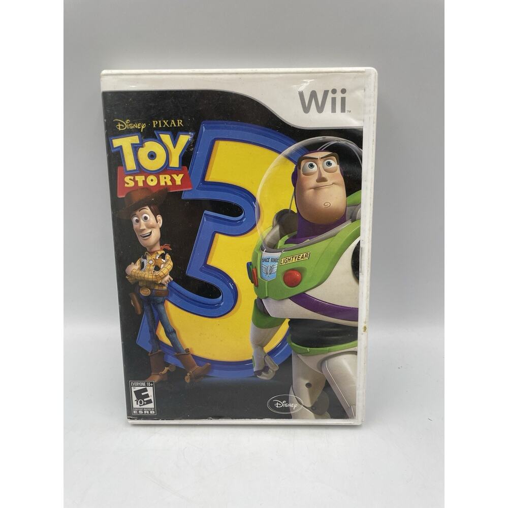 Toy Story 3 Nintendo Wii Game 2010 - Tested, Good Condition, Fast Shipping!!!